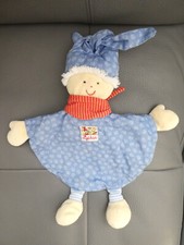 Sigikid Schmusetuch*Wichtel*Harlekin*COSIMO*blau