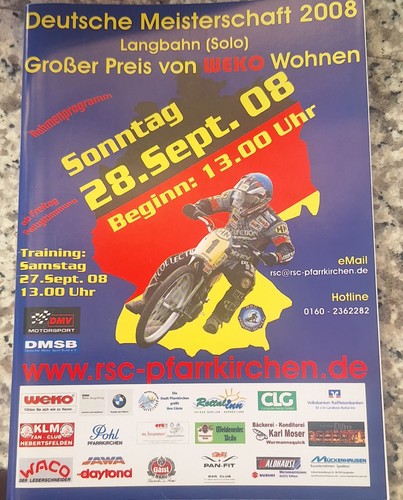Programm speedway sandbahn - programm,