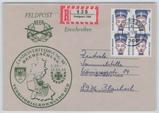 Bund Feldpost Brief Bundeswehr