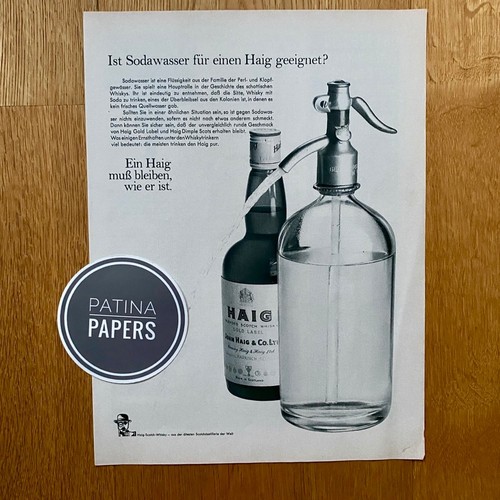 1969 haig scotch whisky - haig, ist