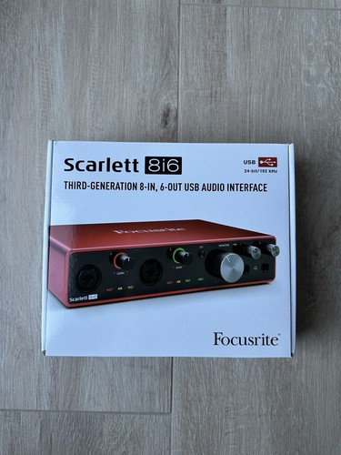 Focusrite scarlett 8i6 3rd - focusrite,