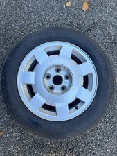 VW T4 Blockdesign Gullydeckel Alu Felge 205/65R-15 Komplett Rad