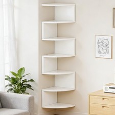 7 Ebenen Wandregal Eckregal