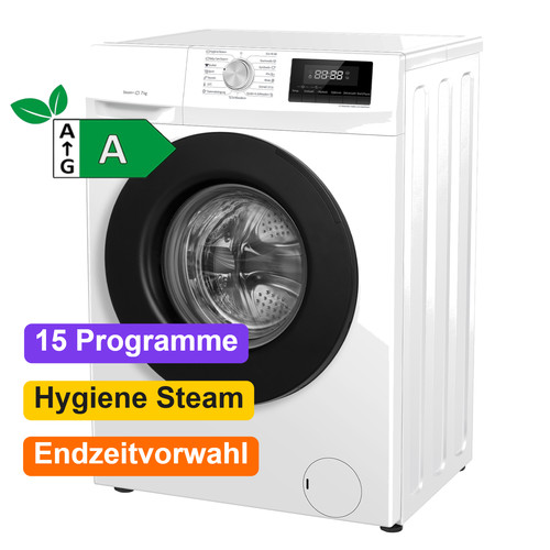 Waschmaschine 7kg steam - waschmaschine, a