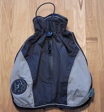 Hunter Uppsala Cozy Hundemantel Winter gebraucht 25cm schwarz/grau