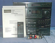 Kompaktanlage Pioneer DC-Z81 Verstärker Equalizer Tape Deck + F-Z91 AM/FM Tuner