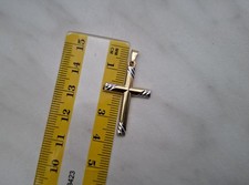 Gold 375 Anhänger FAVS Kreuz