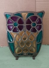 Teelichthalter Halter Eule