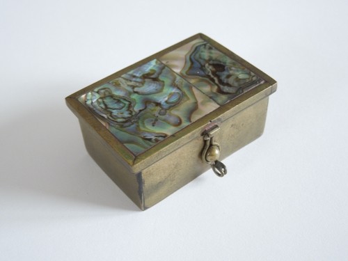 Vintage pillendose seeopal - pillendose,