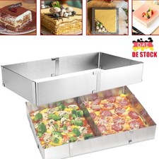 Kuchenform Rechteckig Blechkuchen Ofenblech Backblech Brotform Backrahmen Pizza