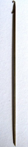 Flache ködernadel mit - flache,