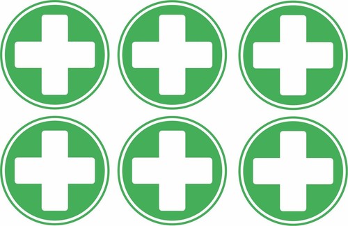 Set first aid cross - set,