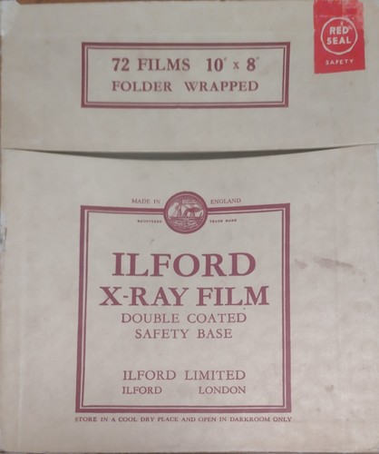 Vintage ilford ray film - ilford,
