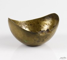 Sammlerobjekt Aschenbecher Messing 1950iger Jahre Herrenzimmer Sammler Deko