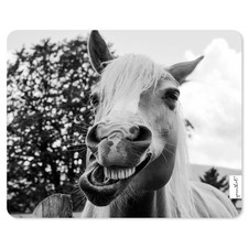 Mauspad lustiges Pferd I 24 x