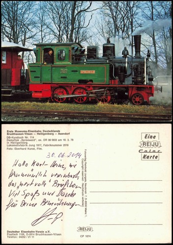 Ansichtskarte dampflokomotive - ,