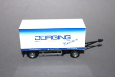 AWM 1:87  LKW 2 Achs Koffer Anhänger  JÜRGING Naturdarm