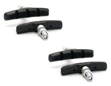 XLC V-Brake Bremsschuhe BS-V01 | 4er Set | 70 mm | schwarz | Fahrradbremsen