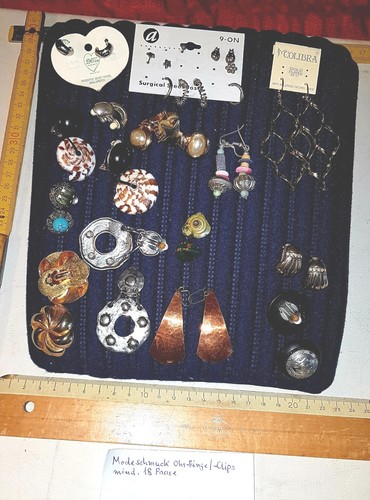 Modeschmuck ohrringe clips - ,