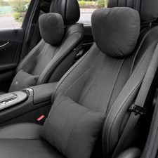 1PC/2PCS Für BMW Autositz Nackenkissen Auto Kopfstütze Komfort Lendenkissen NEW