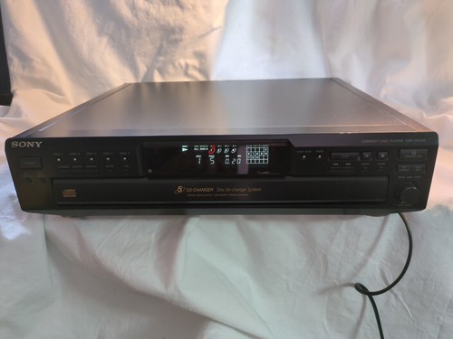 Sony wechsler cdp cd345 - sony, cd-wechsler