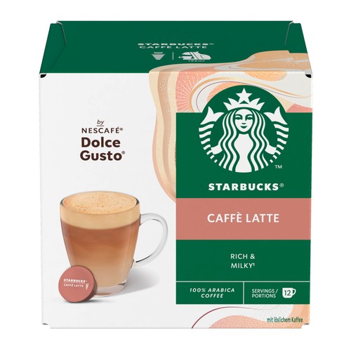 Starbucks caffe latte - starbucks,