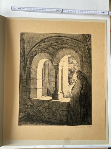 Rudolf großmann lithografie - rudolf,