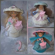 💝3 x Cupcakes Puppe Tonka