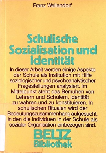 Schulische sozialisation und - schulische,