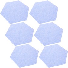  6 Stück sechseckige Tafeln