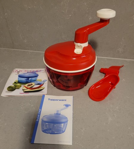 Tupperware quick chef rot - chef, 3,