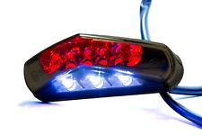 LED Rücklicht Motorrad Universal e-geprüft mit integr. Kennzeichenbeleuchtung