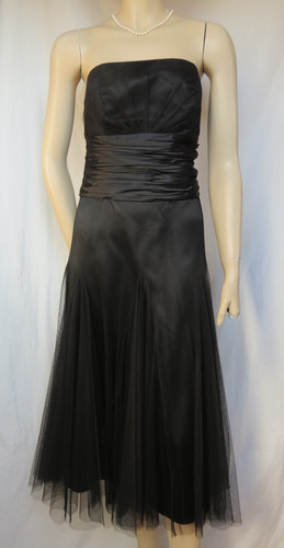 Abendkleid schwarz tüll - 40,