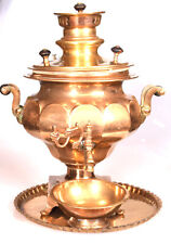 Antiker Holzkohle Samowar Tula