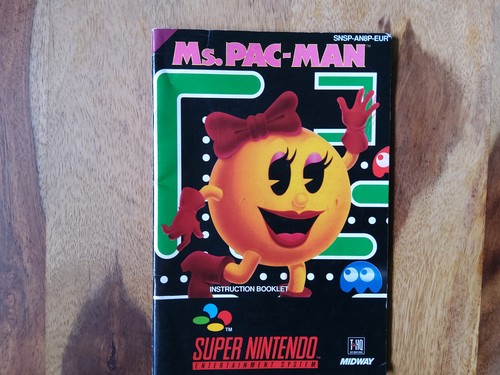 Pac man anleitung super - ms., pac-man