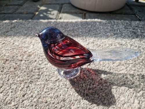 Vintage murano glas - murano, vogel