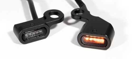 Mini led blinker schwarz - mini,