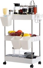 Servierwagen mit Rollen Schmal