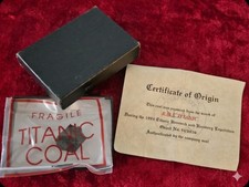 Titanic coal from the - titanic, rms