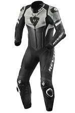 Ganzanzug Lederkombi Moto Rev'it Revit Hyperspeed Leder schwarz weiss Gr. 54