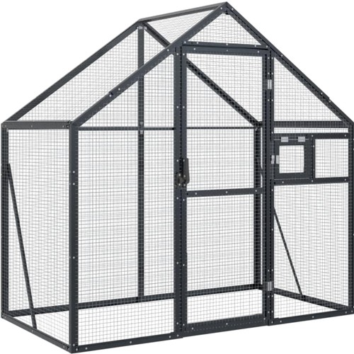 Robuste aluminium vogelvoliere - robuste,