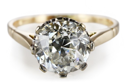 Ring diamant 58 ct - ring, ca