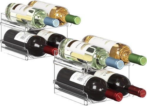 Stapelbares weinregal aus - stapelbares,