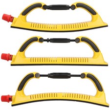 Handschleifer Handblock Schleifklotz mit Absaugung Klett 70x400mm Schleifpapier 