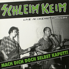 SCHLEIMKEIM - MACH DICH DOCH SELBST KAPUTT  (LP) Live Punk Punkrock  KULT ! DDR