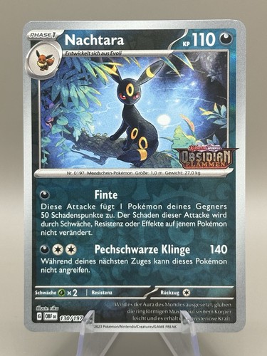 Pokemon karte nachtara obf - pokemon,