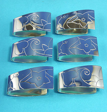 WMF 6 x Servietten-Ringe - EP