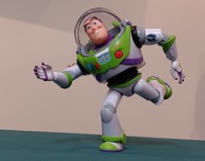 BUZZ LIGHTYEAR Signature Collection Thinkway Toys 64011 DEUTSCH Toy Story !!