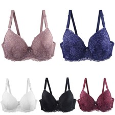 Sexy Womens Lace Push Up Bra