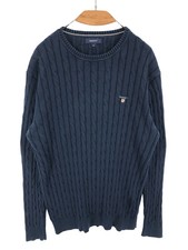 GANT Herren Rundhals Pullover Strickpullover Größe XL - GG